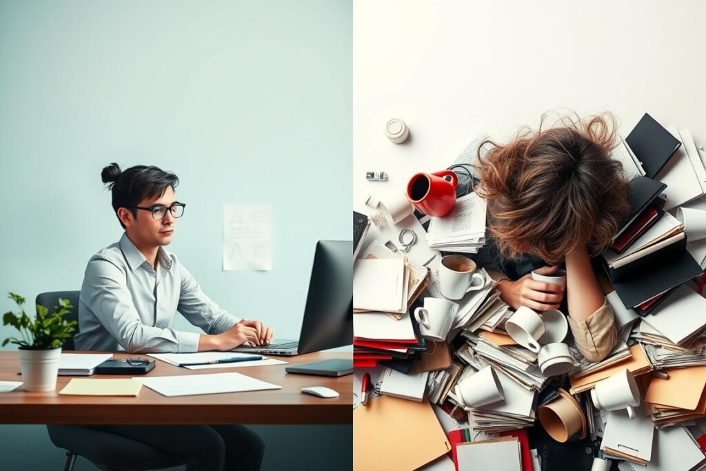 qual diferença entre ser dedicado e workaholic